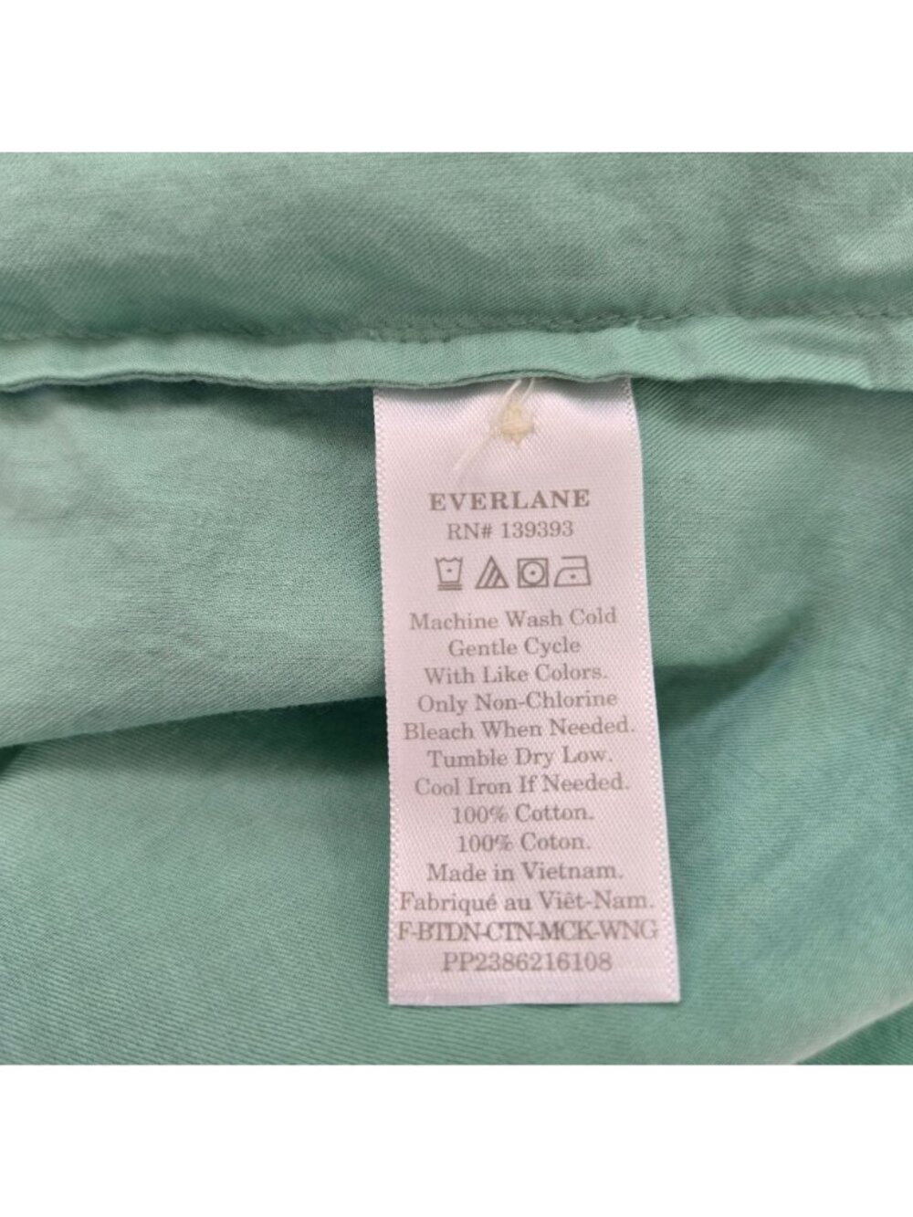 NWT Everlane Wing-Shoulder Mock Neck Top Size 4 - Picture 5 of 5